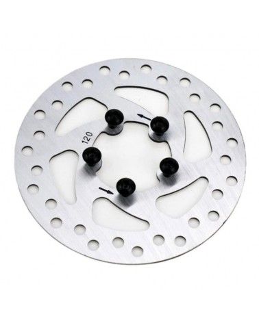 Disco de freno de 120mm compatible con patinete eléctrico Xiaomi M365, Essential, 1S, Pro/2.