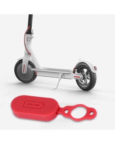 Tapón de silicona para puerto de carga de patinete Xiaomi.