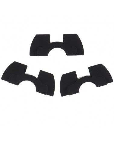 Pack de 3 piezas antiholgura de color negro para patinete eléctrico.