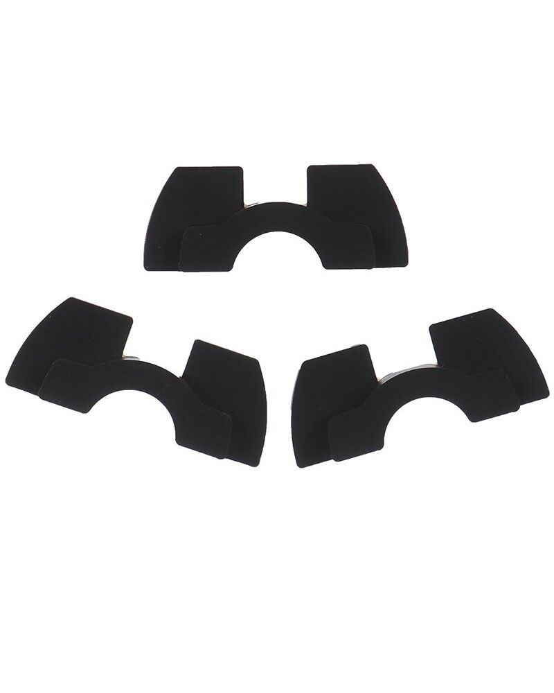 Pack de 3 piezas antiholgura de color negro para patinete eléctrico.