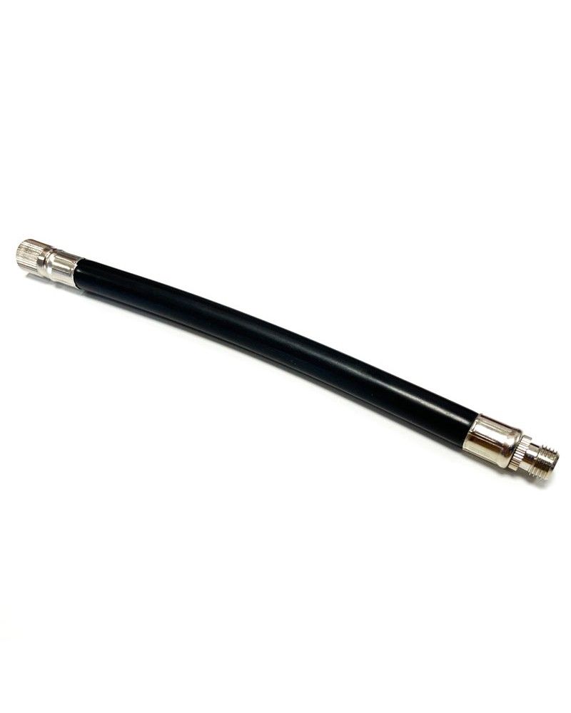 Extensor de válvula de goma para inflar ruedas neumático de patinete eléctrico.