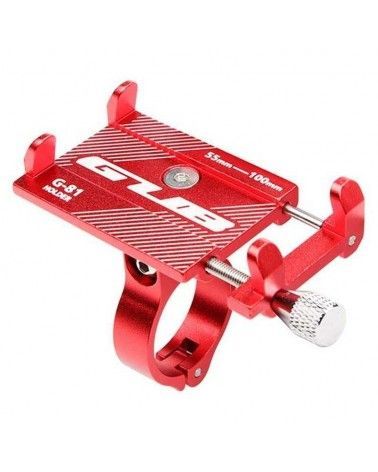 Soporte para aptiente eléctrico rojo.