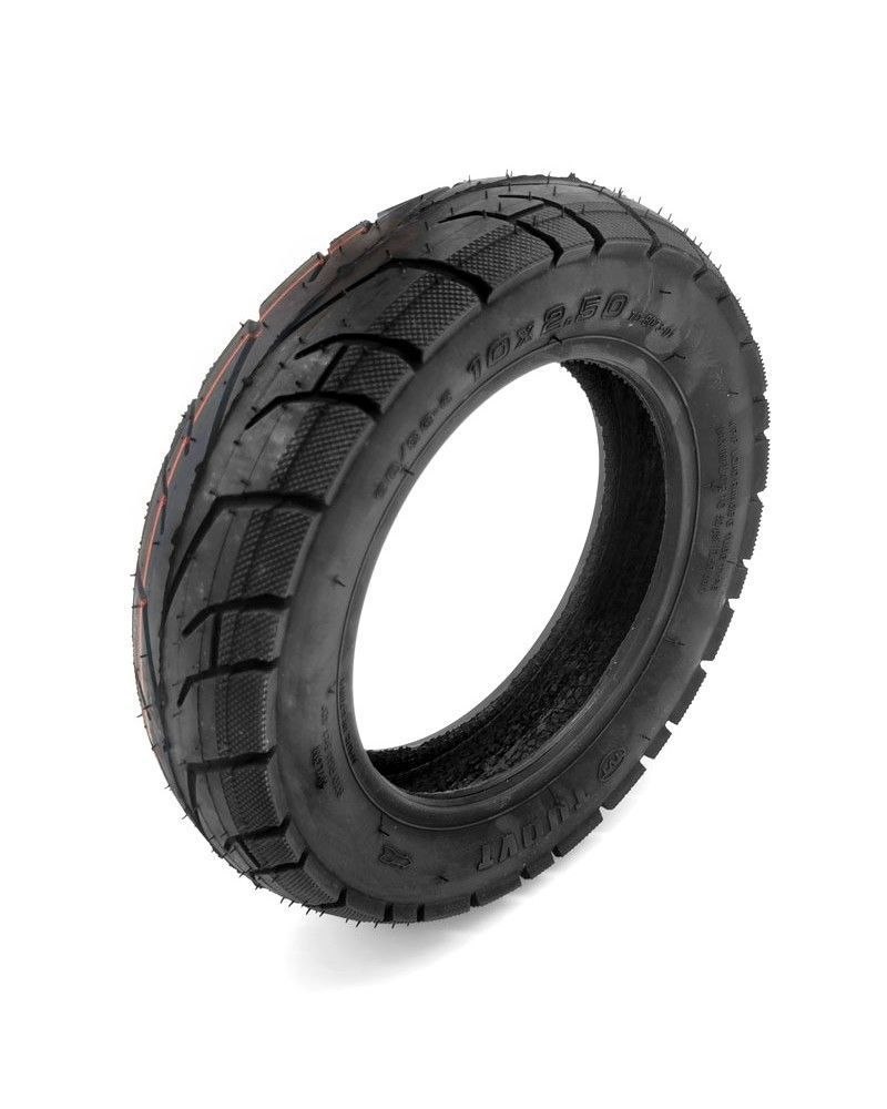Neumático de 10x2,5 (60/80-6) marca TUOVT para patinete eléctrico.