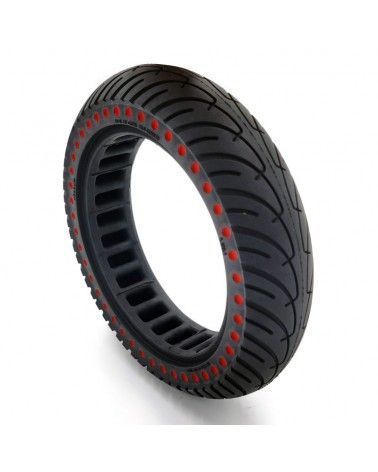 Rueda Maciza Ultraligera 8.5x2 Puntos Color rojo