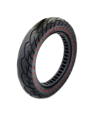 Rueda maciza ultraligera 12×2,125 Puntos rojos.