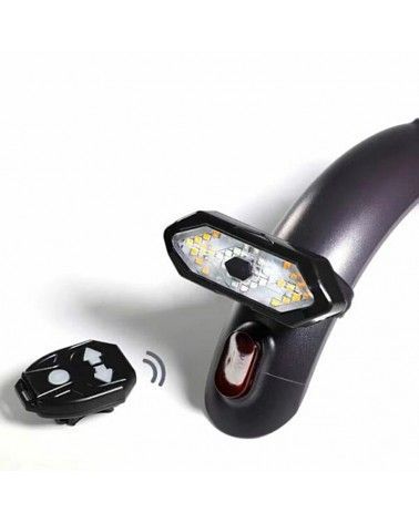 Intermitente con luz de posición para patinetes y bicicletas