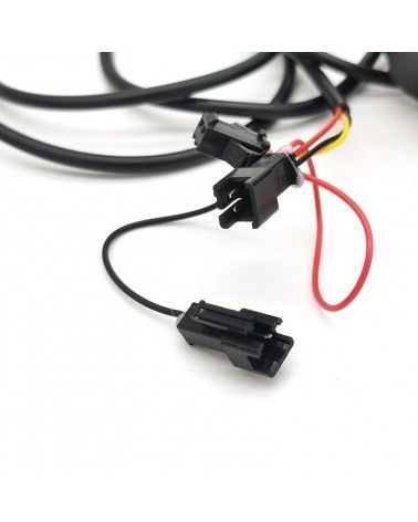 faro led con claxon para patinete eléctrico.