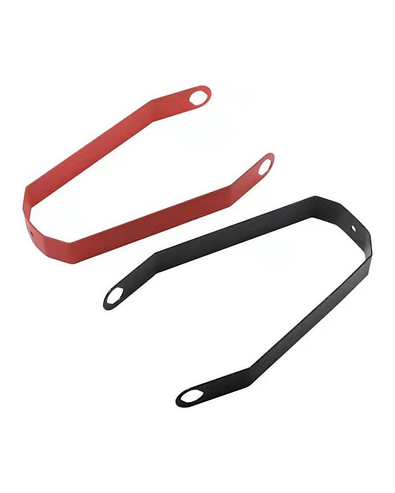Soporte refuerzo guardabarros Ninebot Max G30 en rojo y negro