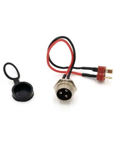 Puerto Carga Conector GX16 3 pines macho – Conector Dean tipo T